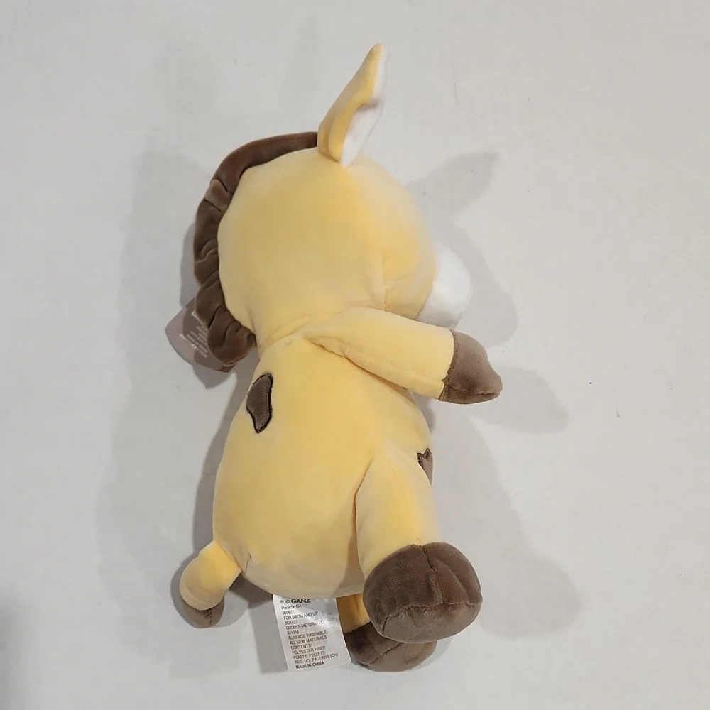 NWT Baby Ganz Cuddle-Me Giraffe with Rattle Plush Stuffed Animal Toy, 9